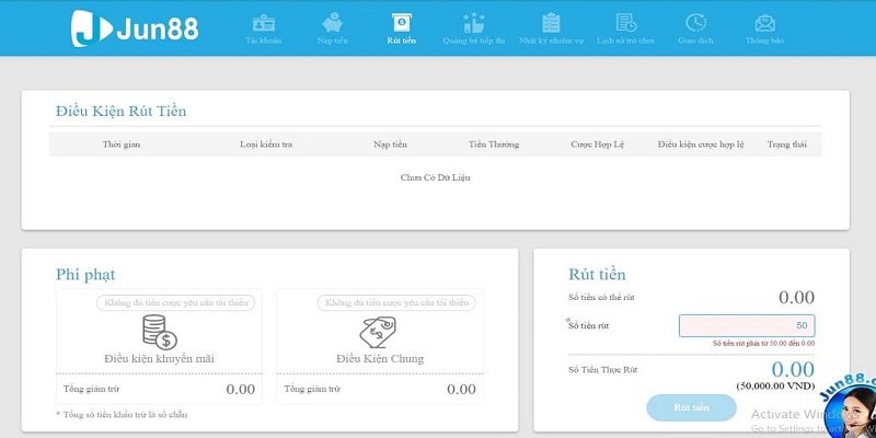 Bật mí cách rút tiền casino Jun88 chưa tới 5 phút 5 Huong dan rut tien casino Jun88 don gian an toan nhat